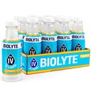 BIOLYTE boisson électrolyte - IV dans une bouteille boisson électrolyte pour hydratation rapide - Tropical, 12-Pack