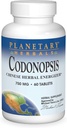 Comprimés de codonopsis à base de plantes planétaires, 750 mg, 60 Nombre