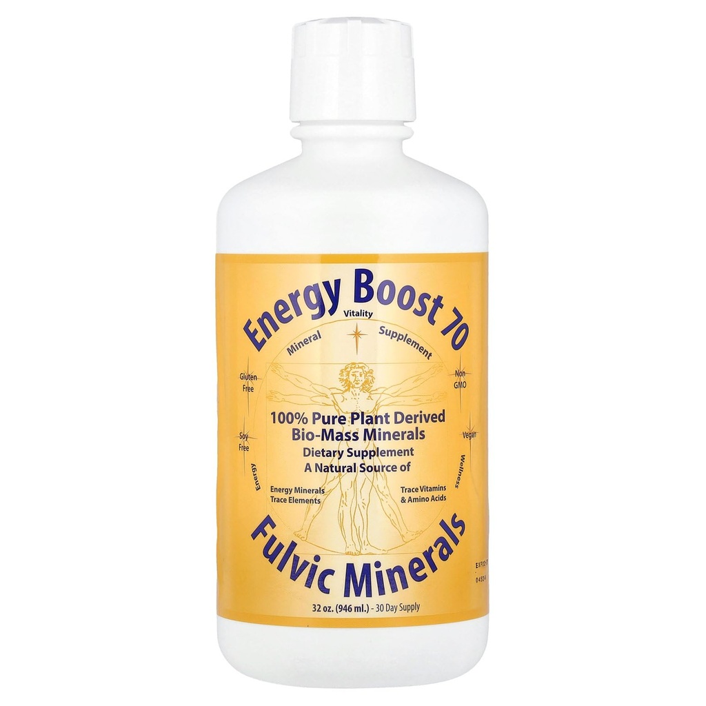 Énergie Boost 70 Morningstar Minerals, Fulvic Minerals, 32 oz (946 ml)