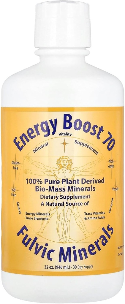 Énergie Boost 70 Morningstar Minerals, Fulvic Minerals, 32 oz (946 ml)