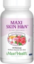 Peau de cheveux et ongles Vitamines pour les femmes et les hommes avec acide hyaluronique, biotine, vitamine A, probiotiques - Vitamines capillaires pour la perte de cheveux et le supplément de croissance pour soutenir collagène corporel, 120 capsules