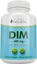 Supplément DIM 400mg Plus Biopérine - 150 Capsules Vegan - 5 mois d'approvisionnement - Hormone Balance pour les femmes et les hommes - Diindolylméthane haute résistance