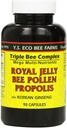 YS Fermes biologiques: Royal Jelly Bee Pollen Propolis w/Ginseng 90 ct