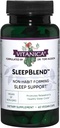 Vitanica Sleepblend, Supplément de soutien de sommeil non Habit, avec Melatonine, Racine Valérienne, Passionflower et Hop, Vegan, 60 Capsules