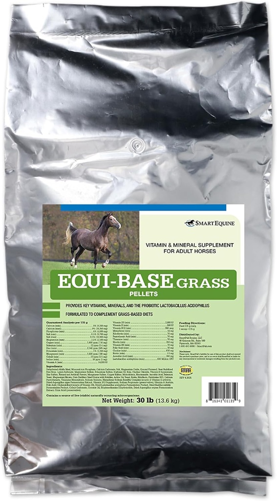 Supplément Vitamines et Minéraux Chevaux, Balanceur de fourrage, Chevaux dans le travail léger à modéré