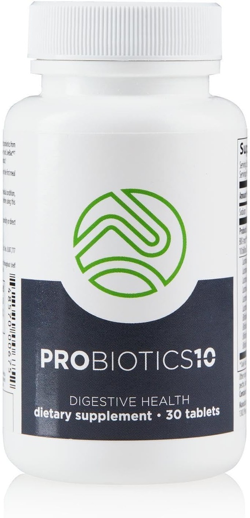 NutriClean Probiotiques-10 Santé digestive par Market America - Bouteille unique (30 portions)