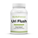 Herbsforever Uri-Flush Capsules Supplément ayurvédique à base de plantes Soutenir la fonction rénale saine et la fonction du tract urinaire 90 Capsules Vege 800 Mg Chaque