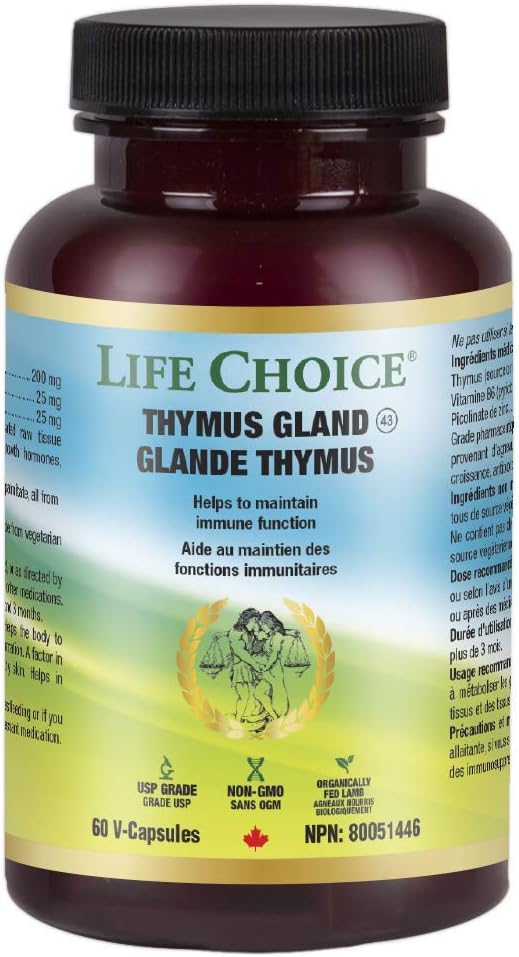 Choix de vie Thymus Gland 60 Caps Veggie