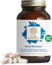 Renouvellement des os PURE SYNERGY Biodisponible Calcium avec Cofacteurs Naturel, Supplément végétalien avec vitamine D3, K2, Magnésium, et Boron, pour la résistance persistante aux os (150 capsules)