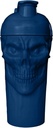 JNX SPORTS La Malédiction ! Bouteille Shaker Skull, 24-Ounce, Navy Limited Edition, Mélangeur de Supplément avec Top de boucle classique