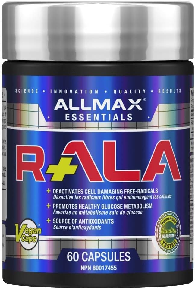 ALLMAX Nutrition R+ALA, 60 gélules