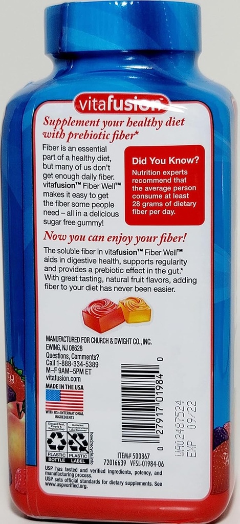 Supplément de vitamine sans sucre, 220 Ct.