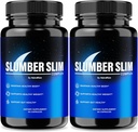 (2 Pack) Slumber Slim Weight Loss, formule officielle SlumberSlim Complex, toutes les pilules naturelles pour soutenir la condition physique et le bien-être général, capsules kéto Premium, Slumber Slim Avis (120 capsules)