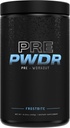 PWDRS Pre-Workout Powder, All Natural Pre Workout for Energy, Pump, Endurance & Strength, with Caffeine (Frostbite)