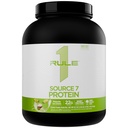 Règle 1 Source 7 Protéines – Flavor décadent, Texture lisse veloutée, 22g Protéines à tout moment et 10g AAE qui se produisent naturellement par portion de 7 sources premium (4 livres*, crème glacée pistachio)