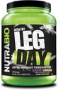 NutraBio Leg Day Intra Workout Poudre – Supplément de carbure avancé avec dextrine à grappes et électrolytes – Poudre de carbure avec AEA/BCAA – Dextrine cyclique pour la performance – Cimonade Blueberry, 20 portions