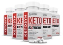 (5 Pack) Ketosyn Keto ACV Extreme Pills 1675 MG Keto Support Capsule de mélange Alternative à Keto ACV Gummies Formulé avec vinaigre de cidre de pomme Extra huile d'olive vierge poudre Feuille de thé vert 300 Capsules
