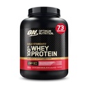 Optimum Nutrition Or Standard 100% poudre de protéines de lactosérum, fraise délicieuse, 5 livres (emballage mai Vary)
