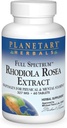 Herbes Planétaires Plein spectre Rhodiola Rosea Extrait Comprimés, 60 Compte