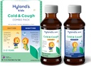 Hyland's Kids Cold and Cough, Day and Night Combo Pack, Cold Medicine for Ages 2 and up, Grape Flavor Sirup Cough Medicine for Kids, Nasal Demongestant, 4 Fl Oz (Paquet de 2)