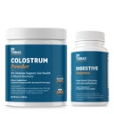 Dr Tobias Enzymes digestifs et poudre de colostrum - soutient l'absorption nutritive, le confort digestif et la fonction immunitaire
