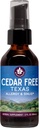 WishJarden Herbes sans cèdre Texas Allergie & Sinus - Plant-Based Herbal Allergie Relief for Adults, aide à soulager les symptômes de fièvre cèdre, zone 5 Formule d'allergie, Texas Cedar Fever Allergie Relief gouttes, 2oz