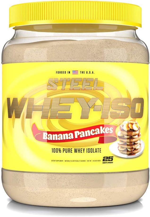 Suppléments en acier Whey-Iso (en poudre de protéines isolées de Whey) Absorbage rapide (en poudre) Croissance musculaire maigre (en maigre) Digestion facile (sans gluten)