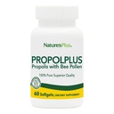NaturesPlus Propolplus - 180 mg, 60 Softgels - Supplément de propolis d'abeille de qualité avec le pollen d'abeille - 60 portions