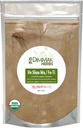 Graines de dimmak Fo Ti bio Poudre d'herbes chinoises crues - Cure/préparée USDA biologique He Shou Wu (Polygonum Multiflorum Preperata) Ajouter à l'eau ou smoothie 1 4oz/112g Sac