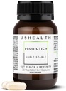 JSHealth Vitamines Gut Health and Immunity Formula - Probiotiques pour les femmes et les hommes - Supplément probiotique stable pour la santé digestive et le soutien immunitaire (30)