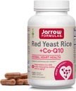 Formules de Jarrow Riz de levure rouge 1200 mg et Co-Q10 100 mg par portion - 120 capsules de Veggie - 60 portions - supplément alimentaire pour la santé du coeur à base de plantes - soutient la santé cardiovasculaire et cardiaque - végétalien
