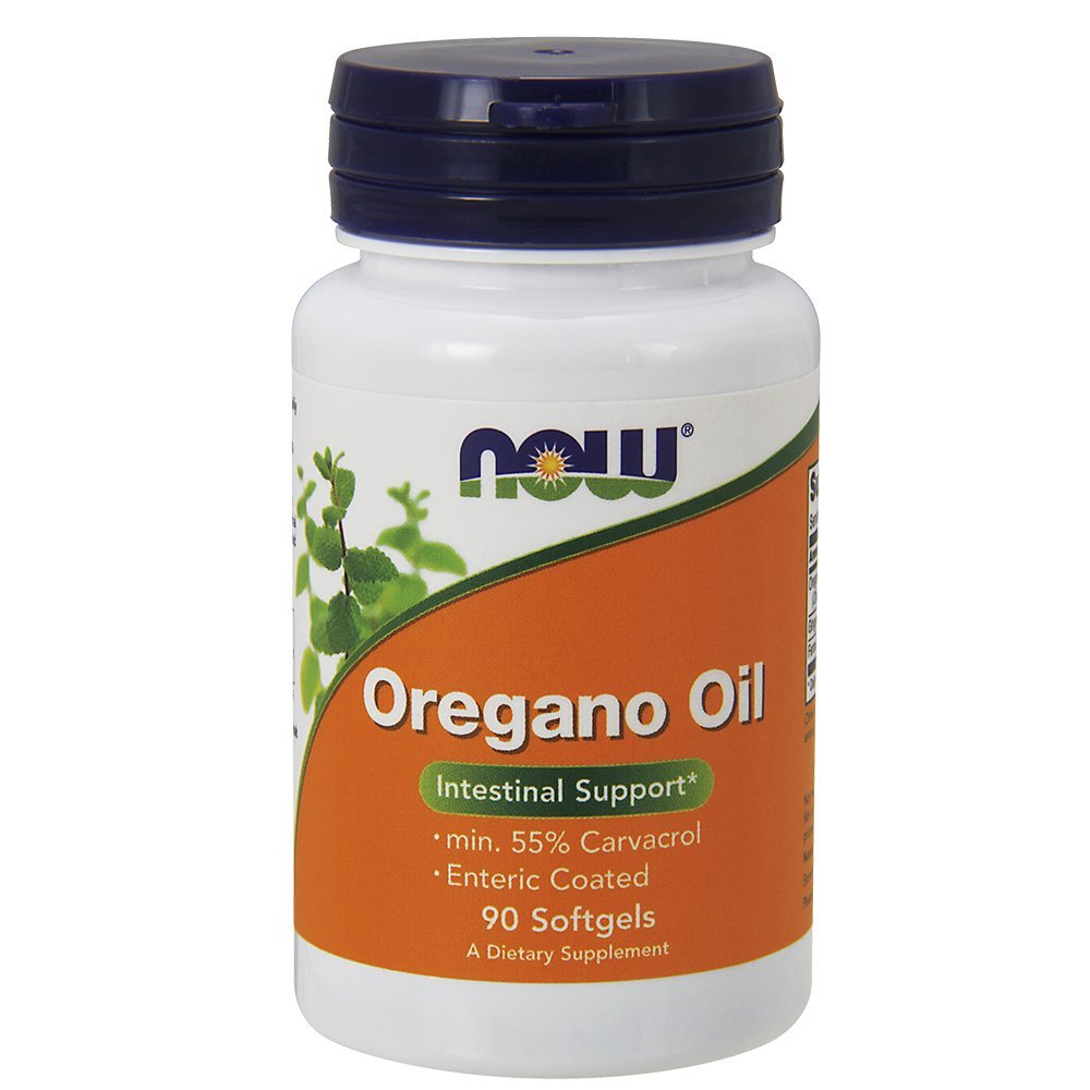 "Now Foods Origan Oil Enteric Coated Softgels 90 Capsules (paquet de 2)"