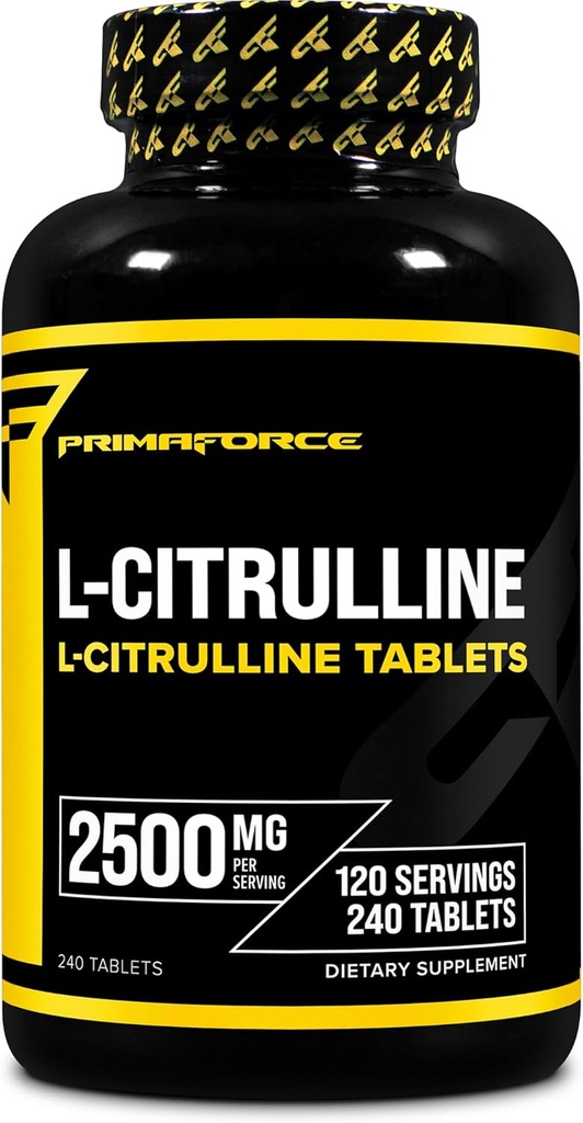 Primaforce L-Citrulline 2500mg, 240 comprimés, 120 portions