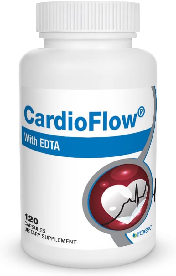 Flux Roex Cardio avec EDTA, 120 Compte (paquet de 1)