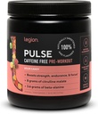LÉGION Pulse Pre Workout Supplément - Toutes les boissons naturelles de pré-entraînement à l'oxyde nitrique pour booster l'énergie, sans créatine, naturellement sucré, Beta Alanine, Citrulline, Alpha GPC (Caffeine Free Sour Candy)