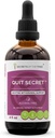Quitter l'extrait secret sans alcool, réglisse,Lungwort,Nutmeg,St. John's Wort. Teinture de glycérite (4 fl oz)