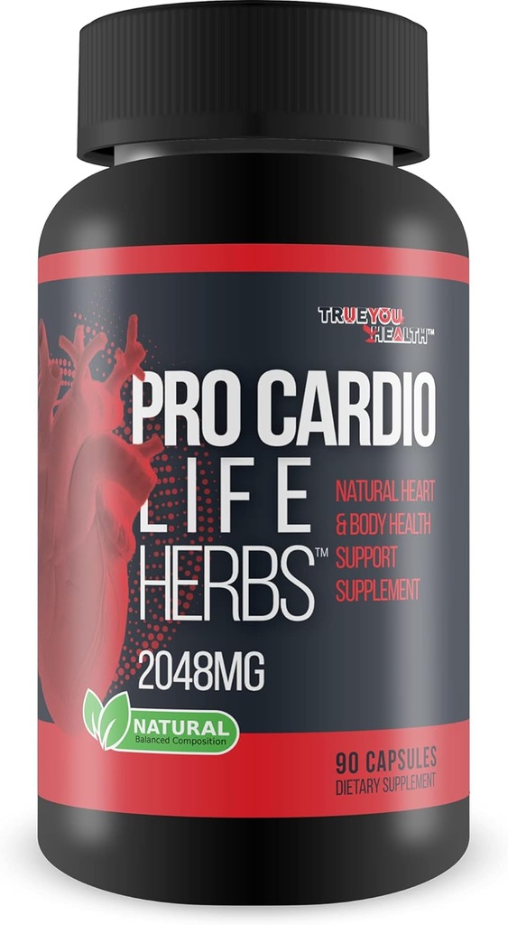 Pro Cardio Life Herbs - Premium Heart Health Supplement - Circulation Cardio Plus Reduced Inflammation - Blood Health Support Cardio Defender - Cardio Defend Heart Supplement