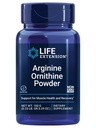 Extension de vie Arginine Ornithine poudre, favorise la santé musculaire et la récupération, sans gluten, non-OGM, poids net 150 grammes