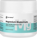 Magnésium Bisglycinate en poudre, Suppléments de magnésium glyciné, 200mg Magnésium, 7,05 Oz, 64 portions