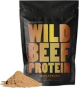 Farine d'herbes sauvages en poudre de protéines de boeuf avec des organes de boeuf complexe - sans sucre de protéines Shake - faible teneur en glucides et calories - Keto/Paleo/Carnivore - sans lactosérum, sans lactosérum et sans lactosérum - sans lactosérum d'érable 10 oz