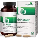 Futurebiotics ThinkFast, performance cérébrale et mémoire, 60 capsules végétariennes