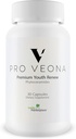 Phytocéramides Pro Veona - Supplément de Phytocéramides Premium avec Vitamines Essentielles - Soutenir la recherche plus jeune peau saine - Aider à réduire la peau sèche et améliorer l'hydratation - Promouvoir la production de collagène