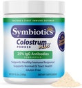 Supplément en poudre de colostrum plus symbiotiques pour le soutien immunitaire, 6,3 onces (180 g)