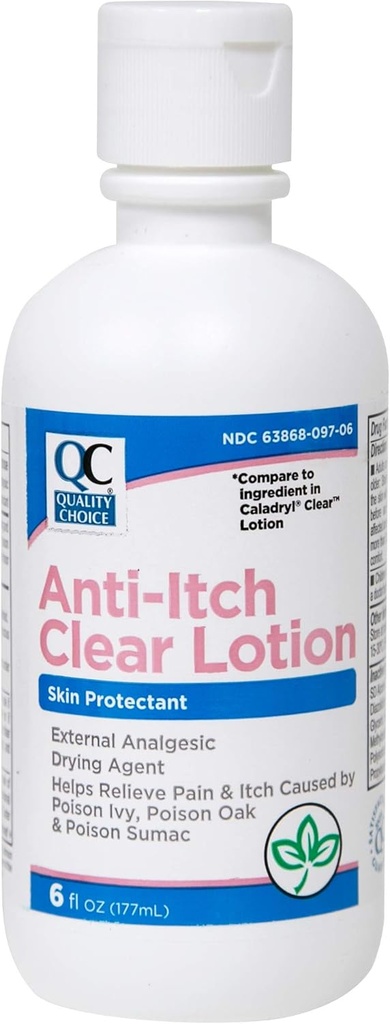 Choix de qualité Lotion claire anti-Itch 6 oz - Paquet de 3