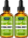 Hеmp Oil (2 Pack) – 500 000 – Colorado Extrait Sеed - Omega naturel 3, 6, 9 Source - Fabriqué aux États-Unis - Providеs Sommeil reposé