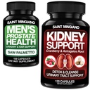 Soutien au rein Nettoyer Détox & Réparation 120 Casuals - Ensemble avec - Prostate Health Advanced Prostate Suppléments - 120 Capsules