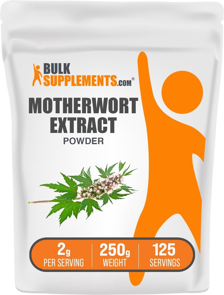 BulkSupplements.com Poudre d'extrait de motorisation - Supplément de motorisation, supplément à base de plantes - Sans gluten, 2g par portion, 250g (8,8 oz) (paquet de 1)