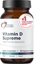 Conceptions pour la santé Vitamine D Suprême - Vitamine D 5000 UI avec 2000mcg Vitamine K comme MK4 pour la santé osseuse, la santé cardiaque, l'humeur et l'immunité - Vitamine D3 améliorée avec supplément GG (180 capsules)