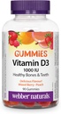 Webber Naturals Webber Natruals Vitamin D3, 1000 Iu 90 Count