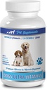 Booster d'énergie pour chiens - Ultra Vitamines pour chiens - Chews - Formule puissante - Complexe minéral - Calcium pour chiens - 90 gâteries (1 bouteille)
